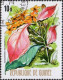 Delcampe - Guinée (Rep) Poste Obl Yv: 520/528 Fleurs De Guinée (Beau Cachet Rond) - Altri & Non Classificati