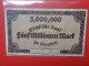 Sächsische Bank Zu Dresden 5 MILLIONEN MARK 1923 Circuler (B.36) - [11] Local Banknote Issues