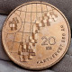 Rare Norway 2023 20 Kroner Coin – Circulated Commemorative Issue – 250 Years Of Kartverket (Norwegian Mapping Authority) - Norvège