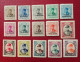 1935 - Dinar  PI Surcharge - MLH - Complete Set - Iran