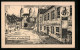 Künstler-AK Gandersheim, Marktplatz, Rsowitha - Bad Gandersheim