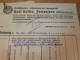 Sägewerk - Karl Keller In Freienseen B. Laubach , 1938 , Reklame , Altes Dokument !!! - Historical Documents
