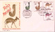 1966-RIO MUNI Giornata Francobollo Serie Cpl. (72/5) Fdc - Rio Muni