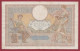 France 100 Francs "Luc Olivier Merson "  Du 16/02/1939. RE Alph .Y.64889 (38) Dans L 'état - 100 F 1908-1939 ''Luc Olivier Merson''