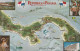 PANAMA - Illustrated Map With Views - Panama