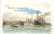 Southampton - Dampfer Bremen - Litho - Southampton