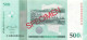 500 F  SPECIMEN  30.06.2010  UNC - Democratic Republic Of The Congo & Zaire