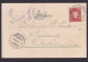 Bahnpost Bayern K.B. Bahnpost Auf Toller Litho Ansichtskarte München Ausstellung - Brieven En Documenten
