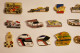 16 Pin's Formule 1 F1 Marlbora Canon Renault Oddos 24 Heures Du Mans Monaco 91 Chamberod Sports Circuit Rouen Les Essart - Automovilismo - F1