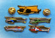 5 PIN'S // ** 5 HÉLICOPTERES / BELL UH1 / FENNECS / SUPER PUMA **. - Luftfahrt