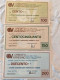 Miniassegni - Credito Varesino - 100+150+200 Lire - [10] Checks And Mini-checks