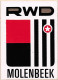 Football - Autocollant, Sticker, RWD Molenbeek. - Format 10.0x 7.0 Cm - Reclame