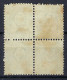 SUISSE Ca.1867: Bloc De 4 Du ZNr.40 Obl. "Wohlen" - Gebruikt