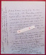 ● L.A.S 1929 Fernand GREGH Le Bois Bliaud By (Seine Et Marne) Forêt Fontainebleau - Poète Ami De Marcel Proust - Lettre - Schrijvers