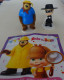 2 Figures "Masha And The Bear. Zorro" +  Insert In Russian And Hebrew. - Altri & Non Classificati