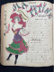 Delcampe - Militaria - Beau Recueil De Chansons Avec Dessins Originaux 1904 Fort De Sennecey Pariat Claude - Manuscrits