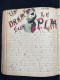 Delcampe - Militaria - Beau Recueil De Chansons Avec Dessins Originaux 1904 Fort De Sennecey Pariat Claude - Manuscrits