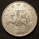LITUANIE - LITHUANIA - 1 LITAS 1999 - KM 111 - Litouwen