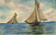 CPA Bateaux (dessin A La Main) - Fischerei