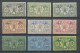 1925 Colonie Française Nouvelles Hébrides N°91 à 99. Neuf *. TB E4050 - Verzamelingen & Reeksen