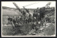 Foto-AK Gruppenbild Bergmänner Vor Einem Bagger - Bergbau