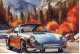 Porsche 911 In The Mountains  -  Artists Impression  - Carte Postale Moderne - PKW