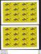 SOUTH SUDAN Surcharged Overprints FULL SHEETS On 2 SSP Birds Of The 2nd Set SOUDAN Du Sud Südsudan - Zuid-Soedan