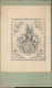 EX LIBRIS   GRAVURE   ADEL 21 X 16  CM   =  BLAD 28 X 17 CM - Ex-Libris