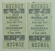 Two Old Tickets For The Cable Car For A Return Trip From Innsbruck To Hafelekar -1957. - Europa