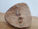 BOIS SCULPTE ARTISANAL MASQUE VISAGE D HOMME ORIGINE A DETERMINER - Legni
