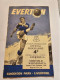 Angleterre   ***  Everton FC  **  Official Programme 1961 - Programmi