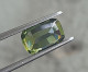 2.18 Ct Natural Untreated Green Zircon Rectangular Cushion Shape Gemstone - Zircon