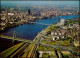 Ansichtskarte Köln Luftbild Brücken 1982 - Köln
