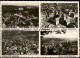 Ansichtskarte Siegen 4 Bild: Diverse Luftbilder 1956 - Siegen
