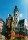 Ansichtskarte Gera Rathaus Gera Mit Simsonbrunnen 2004 - Gera