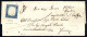 Delcampe - Beleg "Monesiglio", Annullo D.c. D Molto Leggero Su 20 Cent. Azzurro Scuro Su Lettera Del 16.12.1859 Per Firenze, Firm. - Sardinia