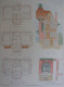 ARCHITECTE ARCHITECTURE NOUVELLE , CHALET. LE LION  - R.BRANDON  ARCHECT D.PL.G  365 X 275 MM - Arquitectura