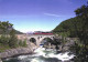 BRIDGE, TRAIN, MOUNTAIN, ROCKS, LANDSCAPE, POSTCARD, NORWAY - Norwegen
