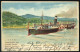 Delcampe - 1901.01.01. !  MFTR Személyszállító Hajó, Litho Képeslap, Szép Bérmentesítéssel - Cartas & Documentos