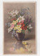 Delcampe - 4 Cartes Postales Les Fleurs - Blumen