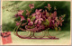 CPA , Fleurs , Vase , - Blumen