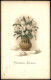 Ansichtskarte  Ostergruß Mit Blumen Und Eiern 1910 - Ostern