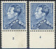 Delcampe - [* SUP] N° 847A, N°s De Planches 3 Et 4 - 1936-1951 Poortman