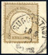 Gest. 1872, Freimarken Adler Mi Kleinem Brustschild, 18 Kr. Gestempelt, Signiert, Befund ZENKER, Michel Nr. 11, € 500,- - Other & Unclassified