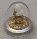 Delcampe - Gabon 2014 African Springbok FDM 3 Oz .999 Silver Gold Gilded Box COA 219/999 - Gabon