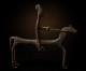 Statue Dogon En Fer Forgé – Cavalier Et Cheval, Art Ancestral Du Mali - Art Africain