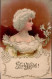 Delcampe - Jugendstil - Damen-Prägelitho I-II Art Nouveau - Otros & Sin Clasificación