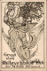 Delcampe - Kriegsweihnachten WK I Brüssel Weihnachtsfest Der Militär-General-Direktion Der Eisenbahner 1916 I-II - Guerre 1914-18