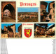 01.  PEROUGES . CP Multivues . - Pérouges