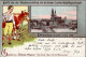 Dresden (o-8000) Gruss Von Der Wanderausstellung Der Deutschen Landwirtschaftsgesellschaft 1898 I-II Montagnes - Other & Unclassified